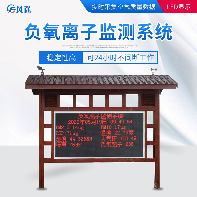 景區負氧離子監測系統有什么樣的配置？